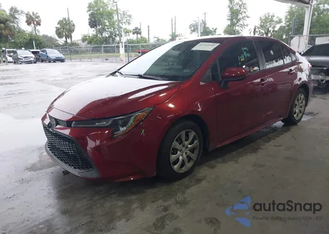 2022 Toyota Corolla Le z USA, uszkodzony, nr VIN JTDEPMAEXNJ197733